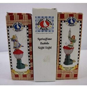 Gooseberry Patch Springtime Bubble Night Light Angel Christmas Tree